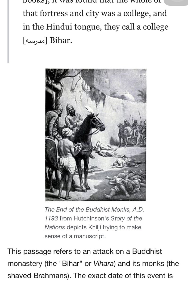 <a href="/monk_asian/">TheAsianMonk</a> There’s even a note of Muslim invader who wrote how they had destroyed Nalanda Buddhist university , killed Buddhists monks. But jihadi r trying to erase their terrorists history by money !