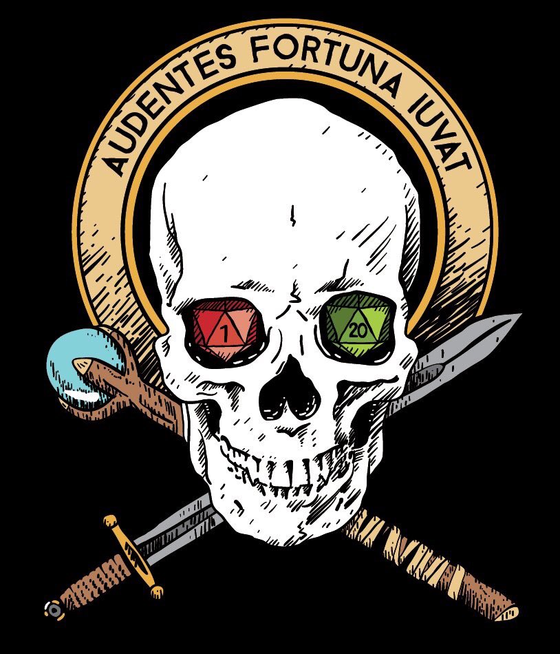 WAREHOUSEcomic's tweet image. Up on tshirts and notebooks and stickers now! On sale too. “Fortune Favors the Bold” the newest design from @natural20shirts 🐙💀
teepublic.com/user/carlhuber
🔥🔥🔥
#dnd #dnd5e #pathfinder #roll20 #rpg #cosplay #dice #illustration #skull #bones #latin #tattoo