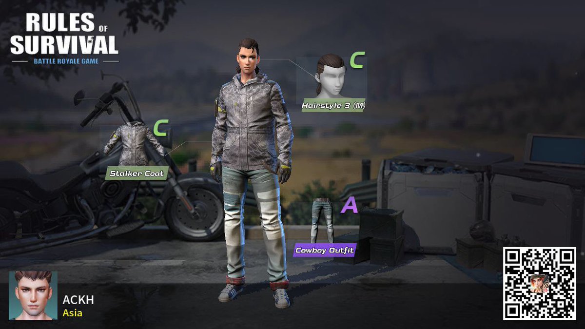 _CasiNote_'s tweet image. #RulesofSurvival