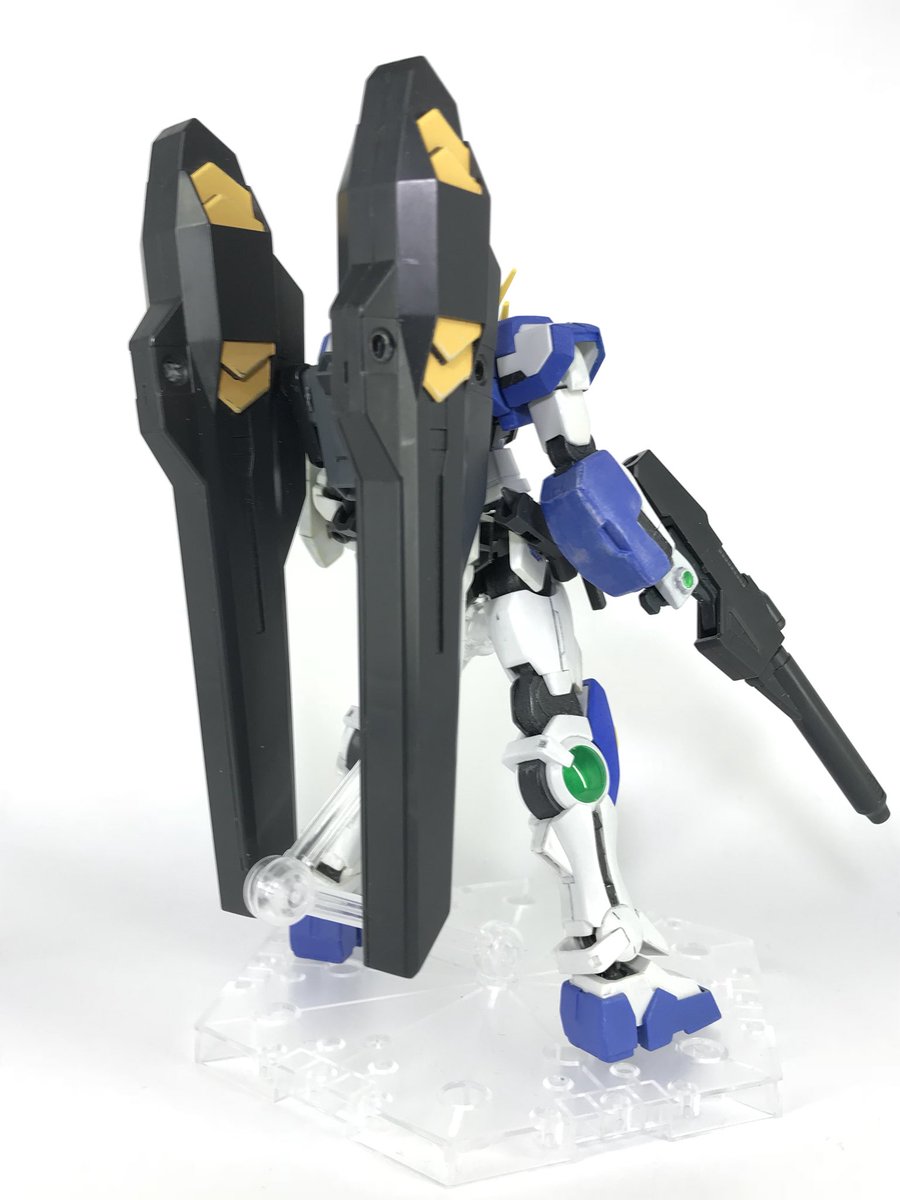 Lのガンプラビルダー リアル多忙で低浮上 アストレアl アメイジングb B アストレアlにawbを装備した形態の一つ バックパックに回転機構が搭載され 基部を180度回転させることで 機動力に優れたブースターモードと 射撃能力に優れたバレットモードの