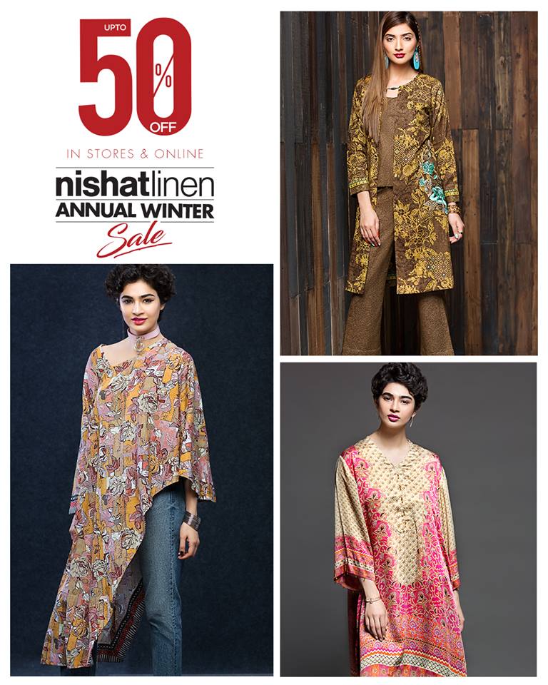 Lawn_Collection's tweet photo. Nishat Linen Annual Winter Sale!
Every look gets better with amazing designs! Get the pieces you like best from our NishatLinen amazing range at 50% OFF! 
Start shopping right now! 

Available in-stores and online: https://t.co/GYFMUjnV6u

#NishatLinen #AnnualSale #HappyShopping https://t.co/Z1L5Xtb7Nc