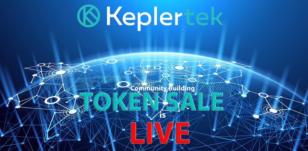 KeplerTek's tweet image. GOOD NEWS!!!
#Keplertek comunity building stage is live (and will continue only for 24 hrs)! Participate now and get 50% #Bonus right now! 
Join us and #contribute to the #future of #Robotics and #AI on the #blockchain! keplertek.org
