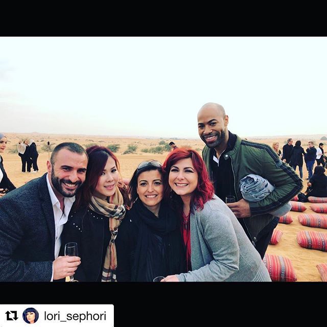 #Repost @lori_sephori with @get_repost
・・・
Celebrating our global connections and achievements in the Dubai Desert. So beautiful #gsdc2018 #worldclassworldwide #blessed❤️ ift.tt/2E9K9vD