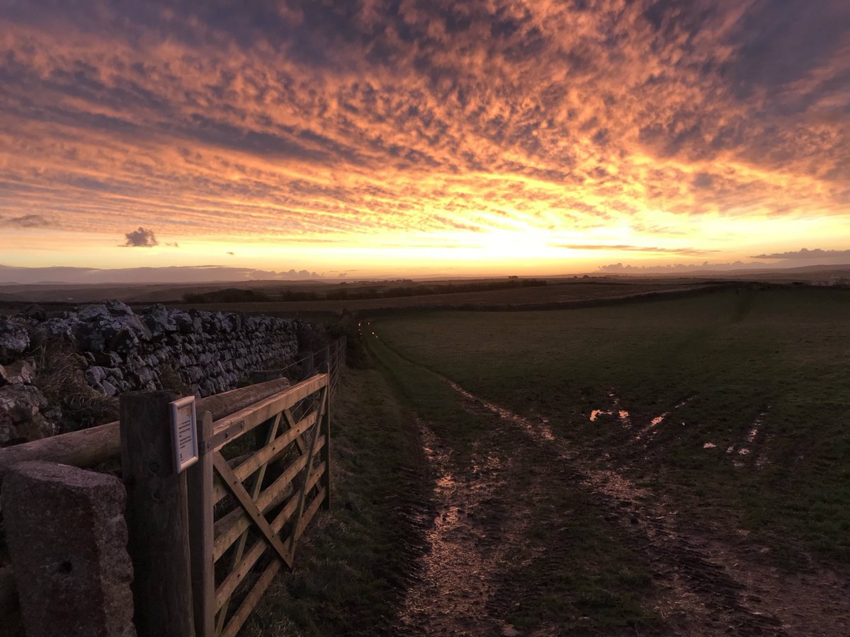 nationaltrust's tweet photo. Our places look spectacular in the mornings and evenings. But can you tell your sunrise from your sunset? https://t.co/Jb79vI7BFx