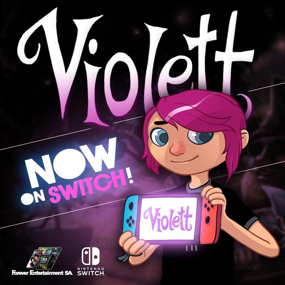 ForeverEntert's tweet photo. Our beloved rebel girl #Violett now has a downloadable demo on Nintendo Switch! (from 8 Feb -EU; from 15 Feb NA) If you are curious how the game works on this console visit #NintendoSwitch #eShop and find out yourself! #SwitcheShop #SwitchDemo #demo #indieDev #game https://t.co/3bMJNovK3j