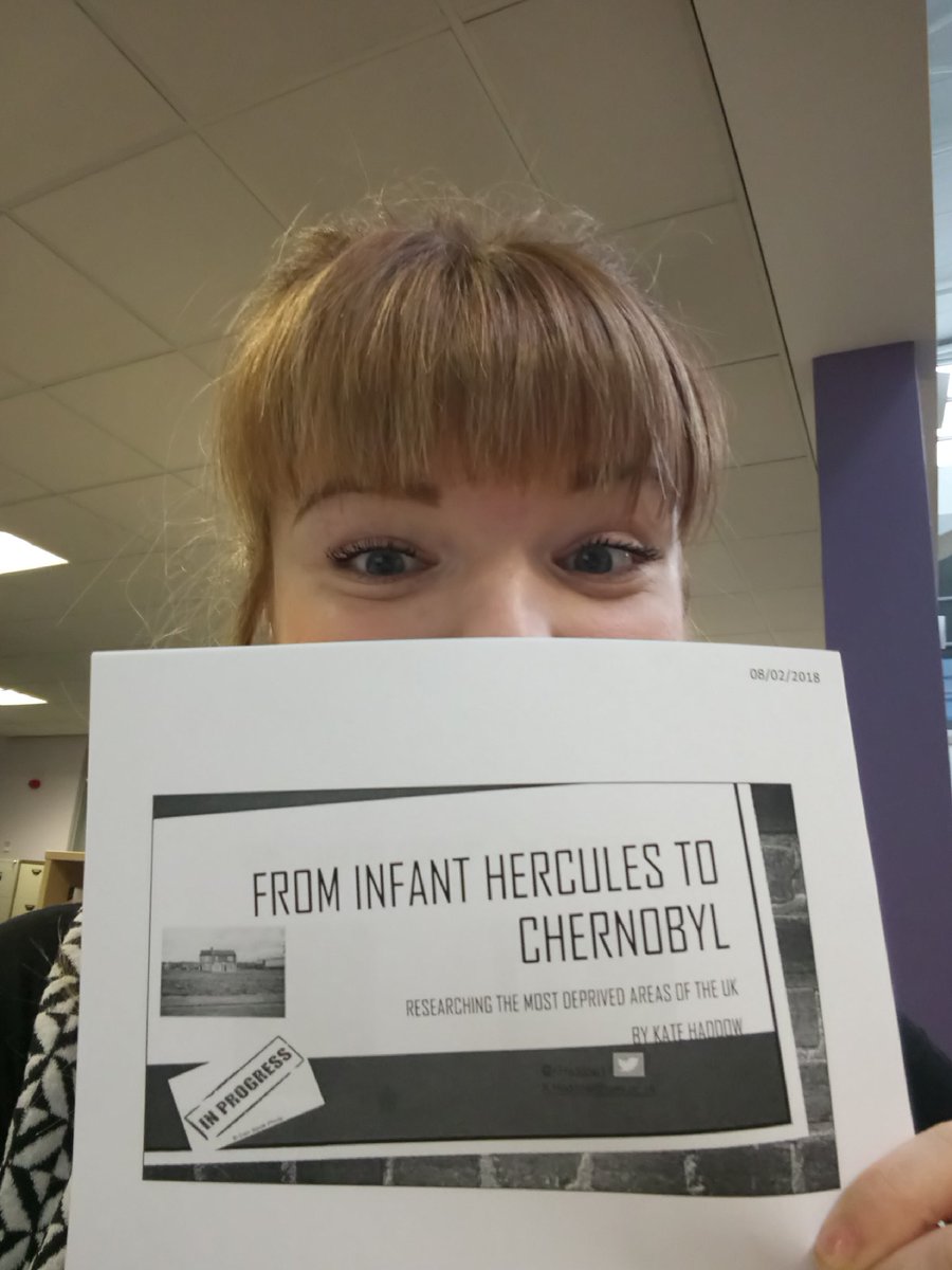 KEHaddow1's tweet photo. Getting the story of Infant Hercules to Chernobyl back on the road this morning. Talking about the stigma of place, the consequences for its residents and the town vs the gown . Thanks to @StobbartGeorge for having me. #stigma2018 https://t.co/sk1bgfrGLO