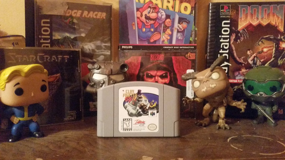 TheRealNizZzy1's tweet photo. Went out browsing, saw this gem at the pawn shop for a whole $10 couldnt say no #PerksOfCollecting #N64RareGames @swlovinist @MetalJesusRocks https://t.co/Su7rESD6Jk