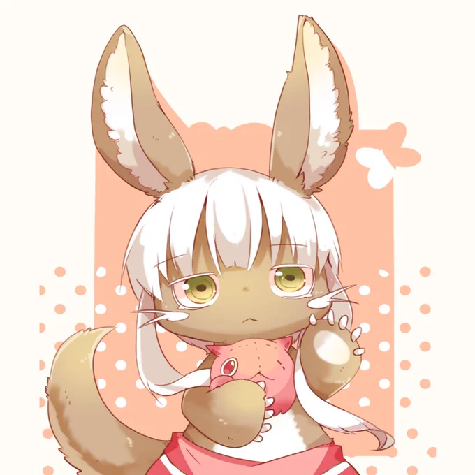 アニメ見返してたら、無性に描きたくなったので、んなぁ～☆
ナナチさんやっぱりかわいい♪
#メイドインアビス 