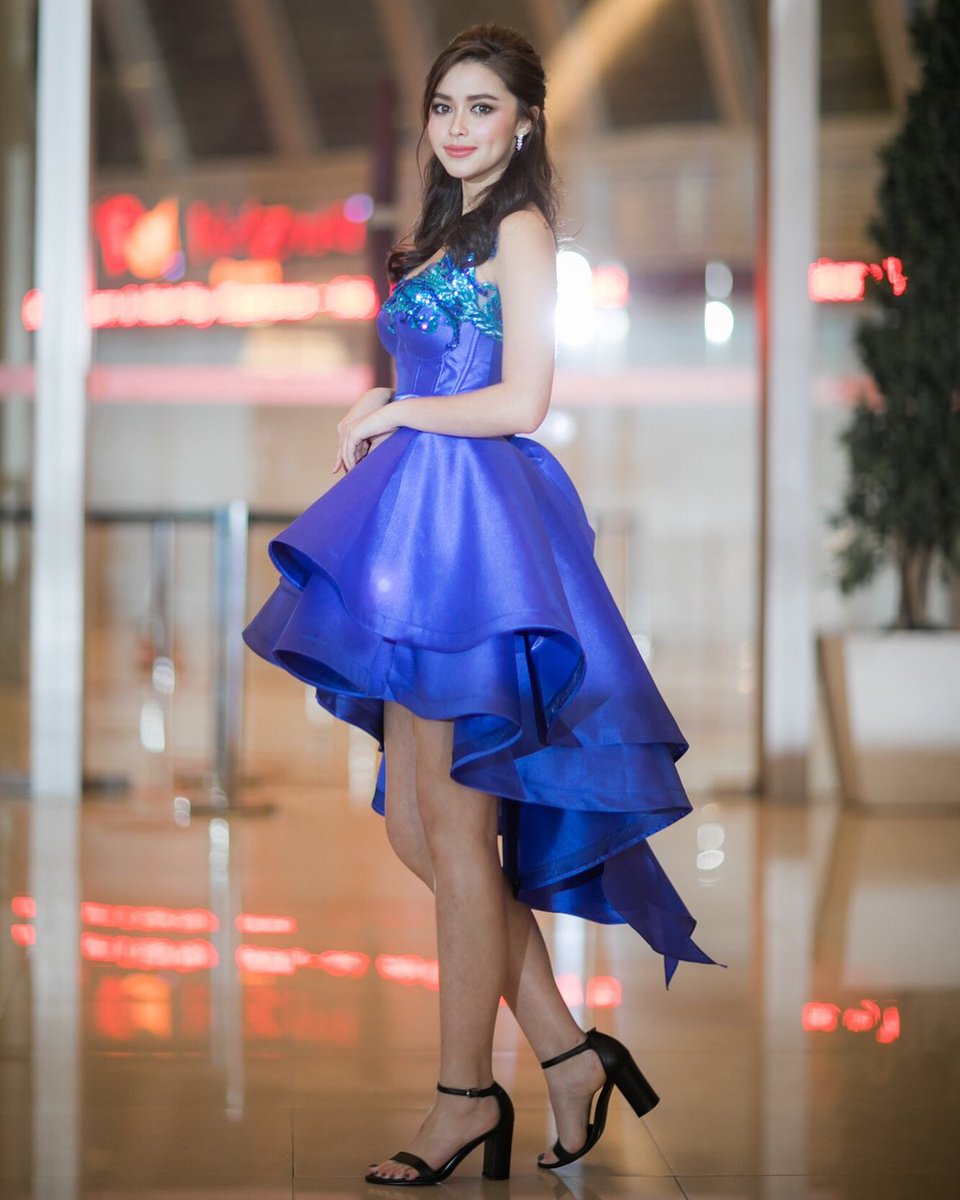 very vibrant tap dance dress 💙✨