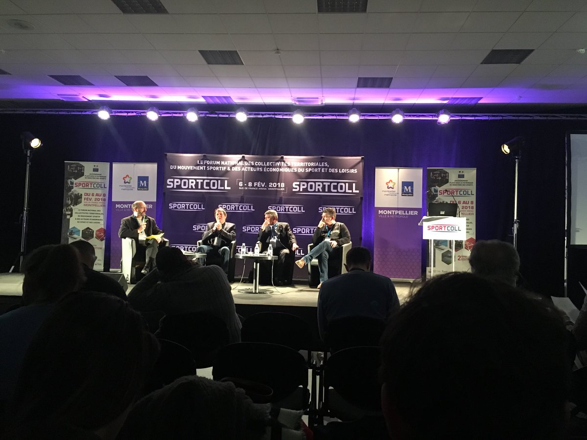 cedric_leriche's tweet photo. Troisième et dernier jour au @SPORTCOLL_ 
On commence la matinée avec « Événements sportifs et développement économique par le sport : symboles d’une réussite territoriale » 
Impact et héritage...
Avec : Alain Bertholom, Éric Adamkiewicz et Christian Detranchant https://t.co/bAzdjHOyxY