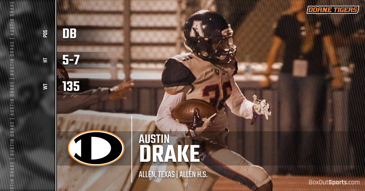 DoaneFootball's tweet photo. Welcome to the Tiger Family! #TheHunt18 https://t.co/pxIufzBv3z