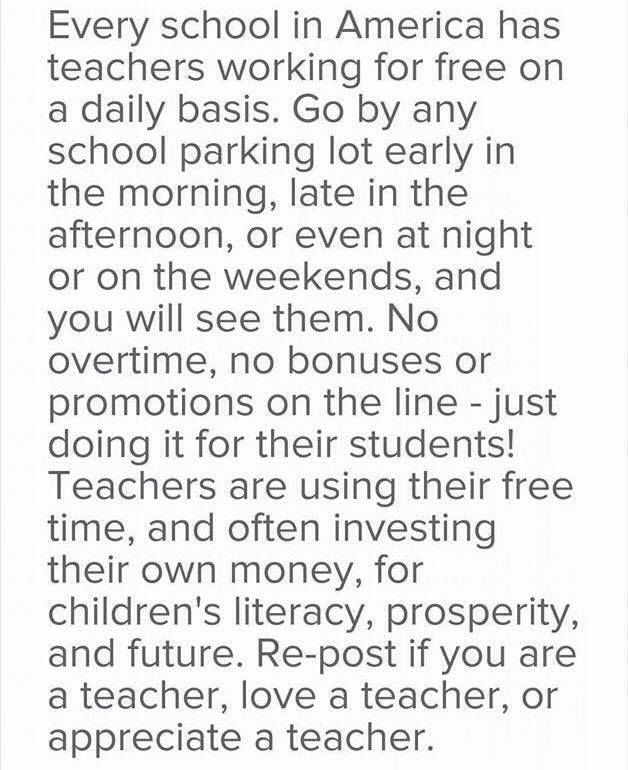 WeAreCTA's tweet photo. Educators should be recognized as the experts they are. 🙌

In order to attract and retain quality educators, schools must be able to offer salaries and benefits comparable to others with the same education and experience. https://t.co/p3x9ZHEkP9