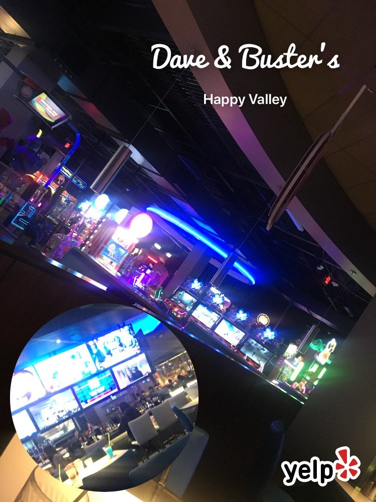 Lesh503's tweet photo. Brother’s birthday 🍰 (@ Dave &amp; Buster's) #Yelp #Yelfie https://t.co/nUN0fGNTtu https://t.co/p5EmhpONqO
