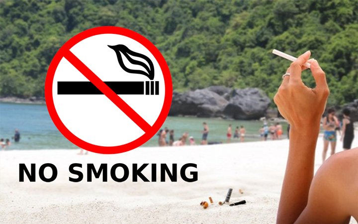 Почему нельзя в тайланд. Курит на пляже. Курение на пляже. Запреты на пляже. Курение на пляже штраф.