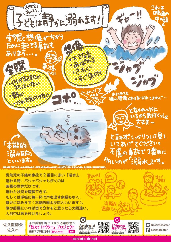 溺水について 教えて ドクター