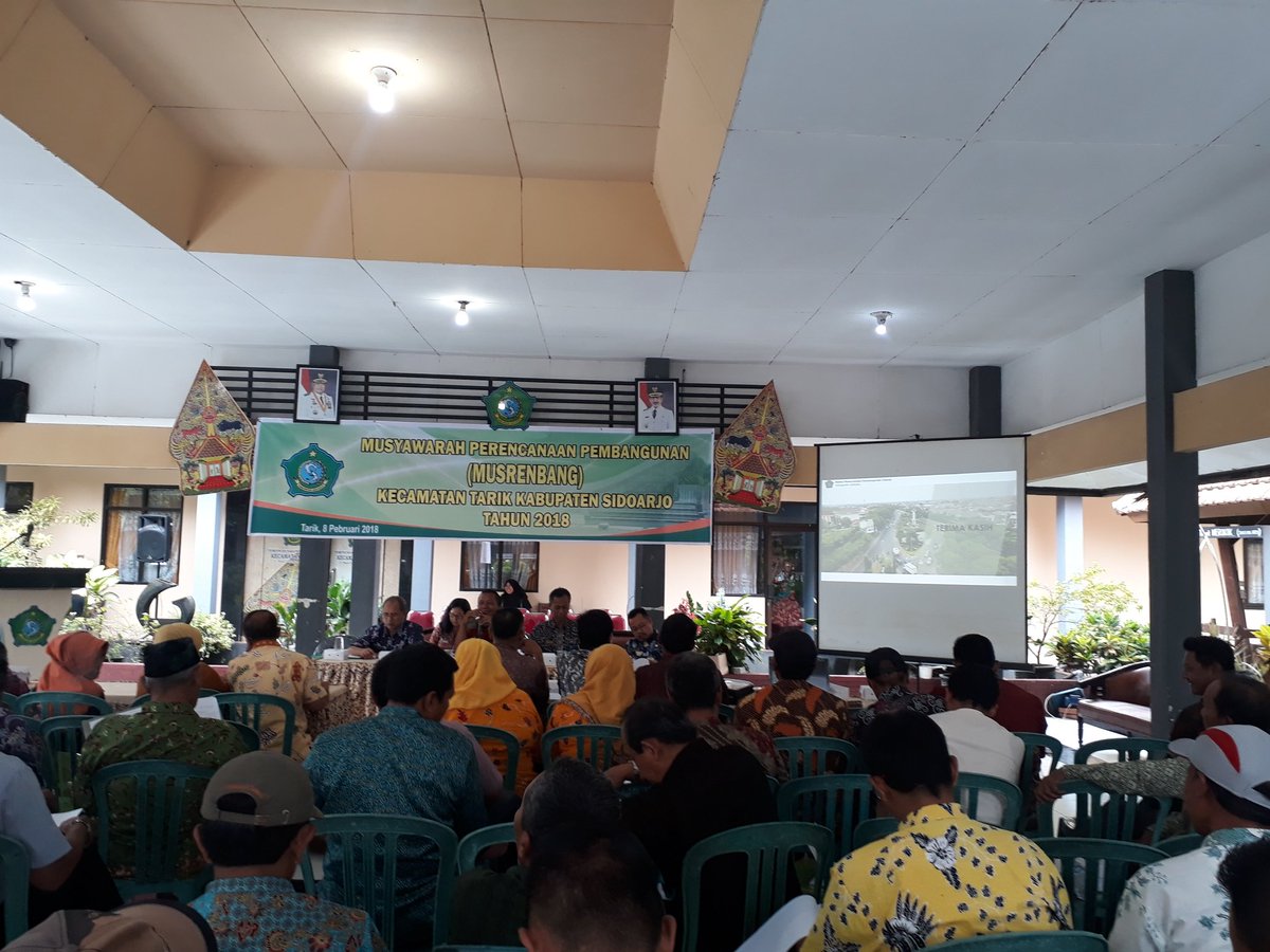 kec_tarik's tweet photo. Musyawarah mufakat untuk masyarakat
#ManfaatDanaDesa
#tppdeltasidoarjo 
#SidoarjoKab 
#tppijawatimur 
@HdReef 
@DewantoAndry 
@EkoSandjojo 
@jokowi 
#Baktipendampingdesa 
#PendampingDesa 
#kecamatan tarik
@TarikKecamatan https://t.co/Gz0m0c9jnA