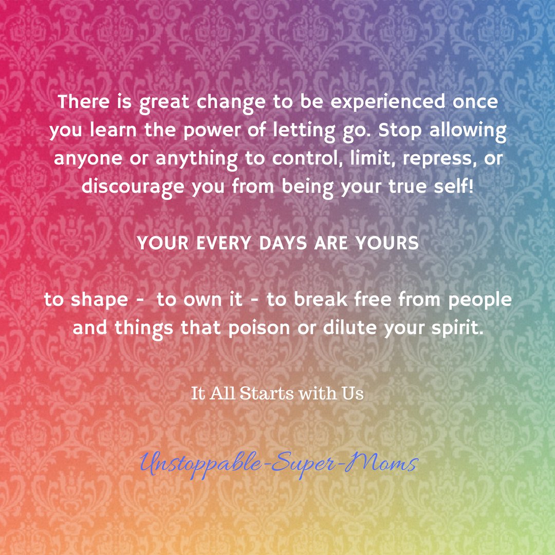 unstoppablemoms's tweet photo. #letgo #decisions #experience #power #strength #love #forgive #laugh #grow #shape #ownyourlife #breakfree #spirit #inner #strength #hapinness #blessings #hope #faith #innerhealing #meditation #yoga #selflove #selfcare #health #fitness #empowerment #mothers #moms #SingleMoms https://t.co/6SxY4UVns7