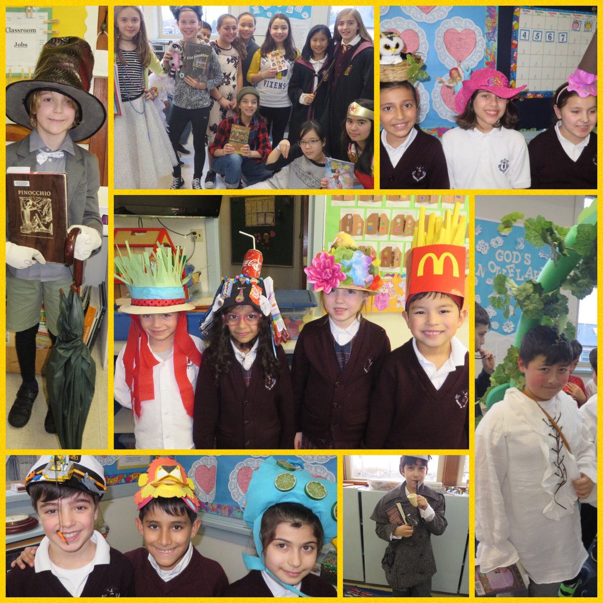 SFASchoolVan's tweet photo. Spirit week continues with “Mad Hat” and “character dress up” days to celebrate our JOY during #CatholicSchoolsWeek #cisva https://t.co/LAScnUybKU