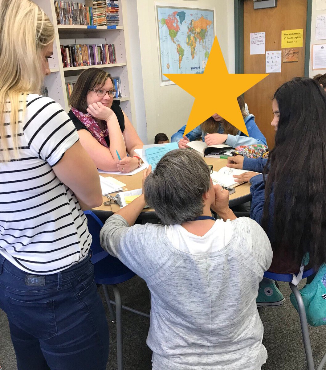 Mrs. Van Amson inspires me every time I visit her classroom #alwaysGrowing Thanks for sharing your passion with my new team! <a href="/amrva5/">Anne Marie van Amson</a>
