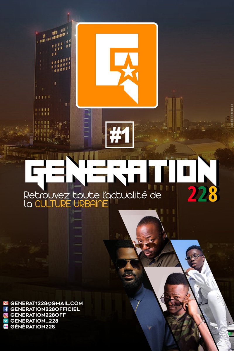 Generation_228's tweet photo. Puisqu'on ne peut se passer de la culture,nous faisons la promotion de la culture urbaine afro et offrons des services de communication digitale.
Aimer c'est bien, partager est encore mieux.On fait pas comme eux on le fait différemment.
#Génération228.#BigThinkEnt https://t.co/LsPM1mOFmG