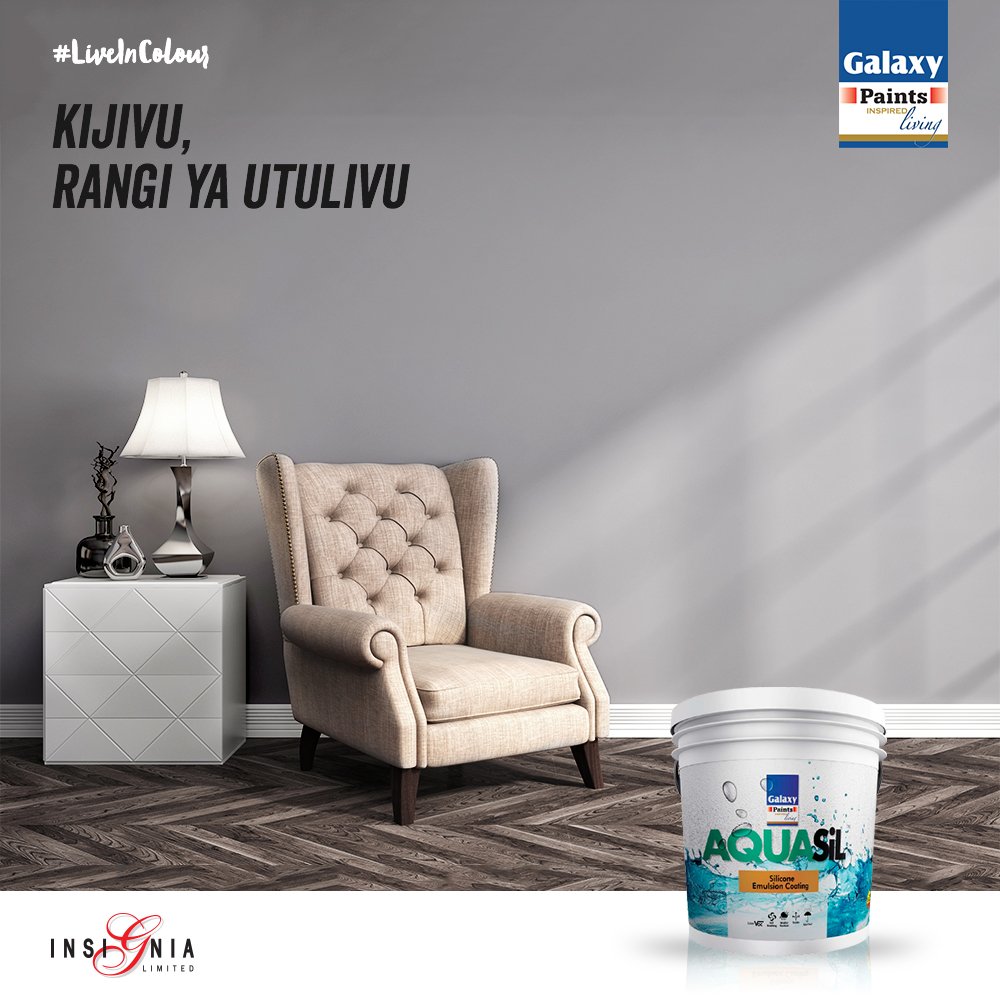 InsigniaTz's tweet photo. Kijivu ni rangi iliyopooza na huwakilisha hisia za utulivu na ufahari katika nyumba. Je, umewahi kufikiria kupaka rangi hii nyumbani kwako?
#ColourFact #LiveInColour https://t.co/NWrB0MaVIl