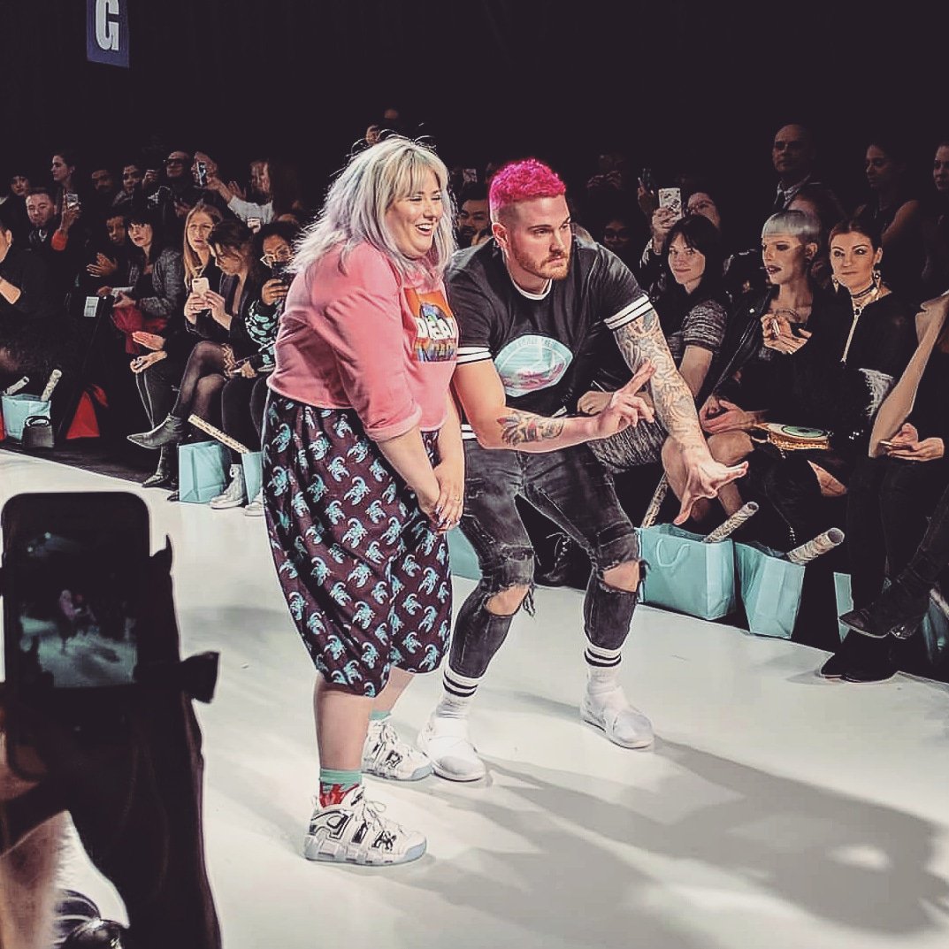 contrabande's tweet photo. And that's a wrap. 💥 @tofashionwk @hayleyelsaesser #tofw #hayleyelsaesser https://t.co/PvDgb7080i