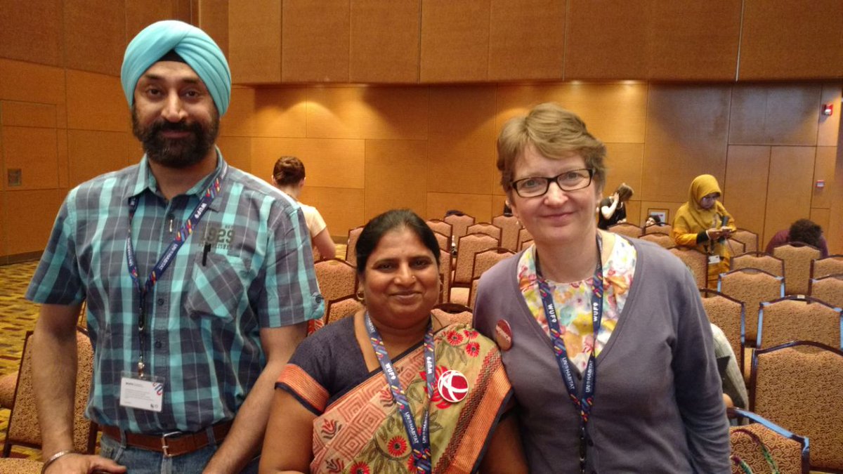 sspindia's tweet photo. It was great to connect with Harjeet Singh (@ActionAid) and @AlmuthSchauber (@Misereor) today at #WUF9.
@wuf9kl2018 #GGWC #Uniting4Change #UnitingForChange #NewUrbanAgenda @HuairouConnect @UNHABITAT @UNDP https://t.co/nh0qwc6Ecm