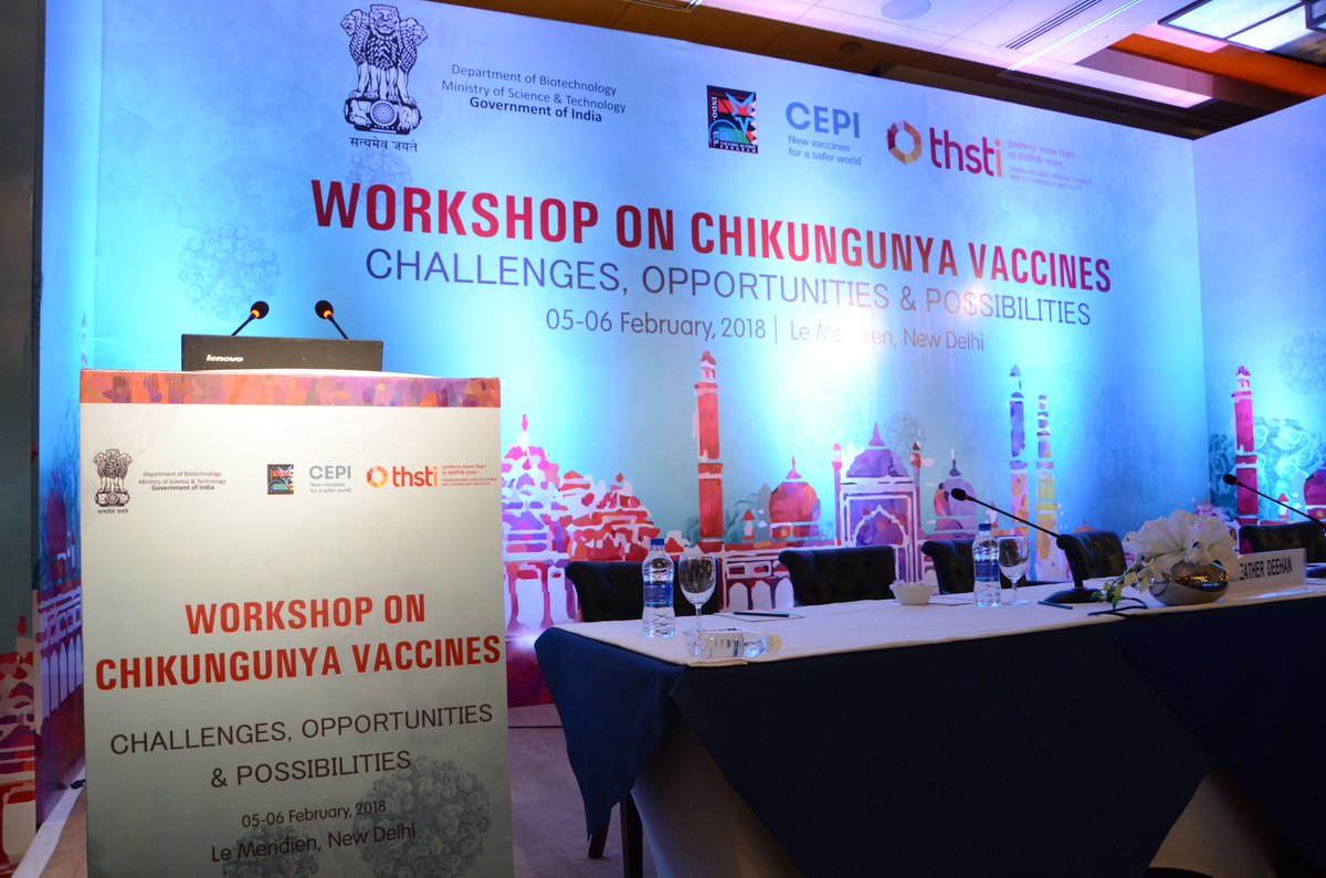 KWConferences's tweet photo. Glad to be a part of Workshop on #Chikungunya Vaccines. 
Honoured to execute the Conference for #CEPI #THSTI

Stay tuned for more updates. 

#KWC
#KWConferences
#events #MICE 
#eventmanagement https://t.co/fp9PN1P5fm
