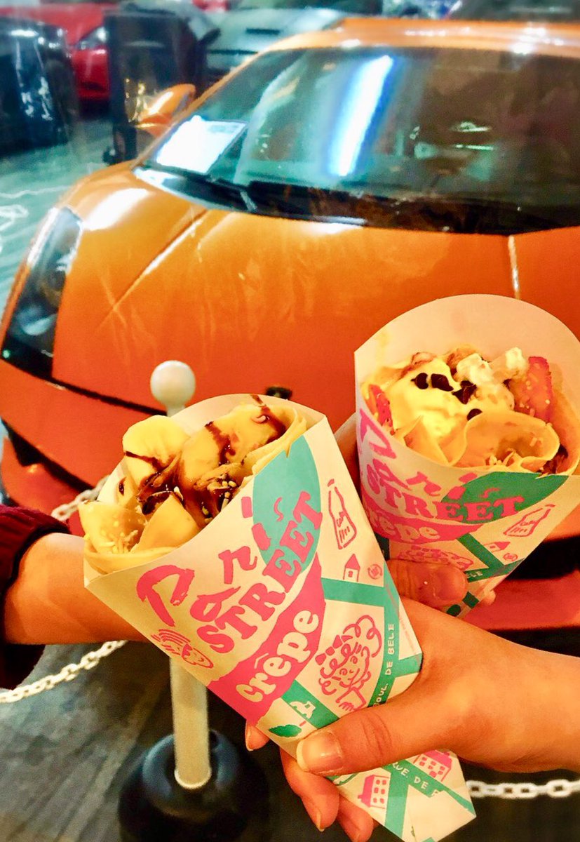 p_p_oOoO's tweet photo. いつもお世話になってるスーパーカーカフェに新メニュ〜💮
高級車を眺めながらクレープが食べられるようになるよ✨✨👏
みんな、買ってクレープ😘
#supercarcafe #スイーツ #小台 https://t.co/Y3LBQAJr1g