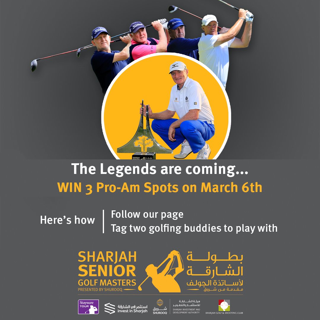 Sharjah Senior Golf Masters tweet media
