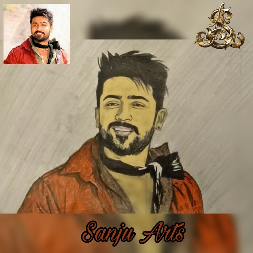 I heartily dedicates this sketch to all SURYA sir  Fans. 💞
@Suriya_offl
@Suriya_Trends @SuriyaFansTeam @SuriyaFansClub @suriya_fan #kollywoodcelebrity
#tollywoodcelebrity
#adorable
#smarthunk
#sanju_arts
#interesting
#instasketch #Drawing #instahero #beauty #art #artist