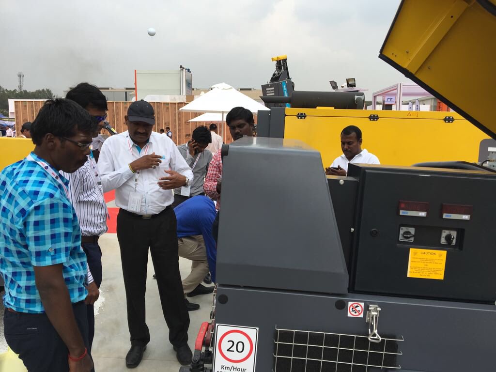 AtlasCopcoIndia's tweet photo. It’s day 2 at #STONA2018 and our products has started to #ShowTheEnergy. Looking forward to see you at our stall no 47,48,50,51. Come visit us. #AtlasCopcoIndia https://t.co/xzvrXNQYUp