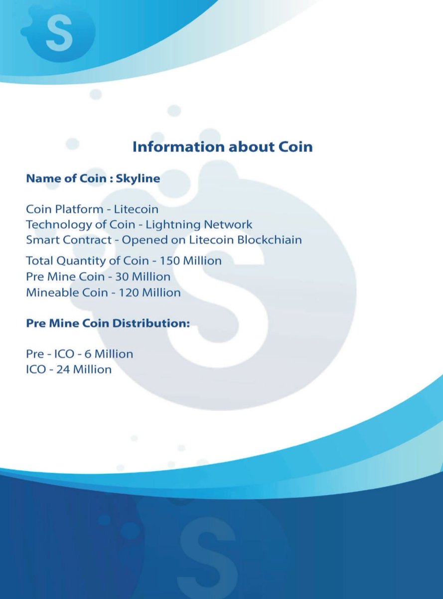 SkyLineCoin's tweet photo. Tweet us @SkyLineCoin for get in Pre-ICO
You can tweet your Whatsapp no for #WhitePaper

#Blockchain #Cryptocurrency #Bitcoin #Thechampcoin #Virtual @Officialmcafee @binance_2017
@coinbase @BitPay @BittrexExchange @CoinExchangeio @CoinMarketCap https://t.co/geAGBLWJrL