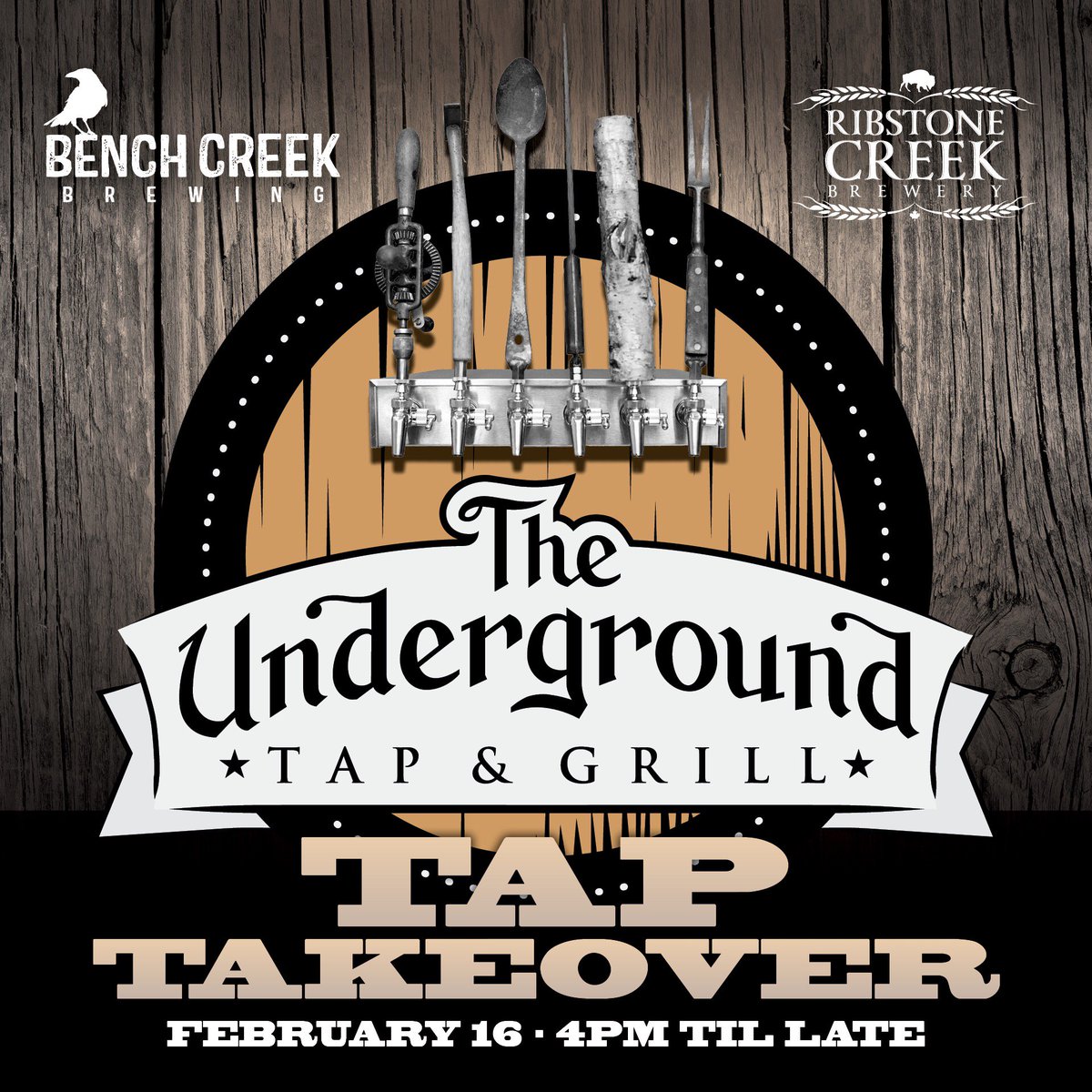 Underground_edm's tweet photo. Next week we've got our Twin Creeks #TapTakeover featuring @benchcreekbrew & @RibstoneCreek - come try some new brews & old favs from 2 of our fav #ABbreweries
#ABbeer #craftbeer #yeg #yegdatenight #yegdt #jasperave #benchcreek #ribstonecreek #UGbeer https://t.co/2x21dbNKxZ
