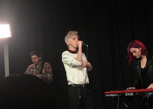Makaylaa_allen's tweet photo. Today was absolutely incredible and I still cant believe this happened. @troyesivan was so sweet and is seriously so talented. Thank you so much @Wild949 #WiLD949VIPLounge https://t.co/JizVBGUczV
