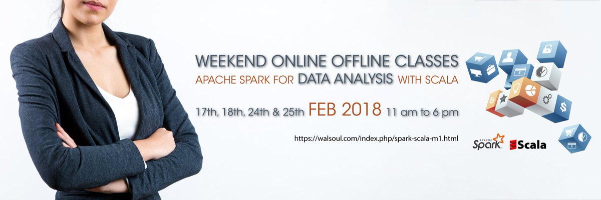 Raju1m's tweet image. Want to learn Spark with Scala. This course will make you learning journey very easy. #Spark #BigData #SparkWithScala #BigData #WeekendCourse
walsoul.com/index.php/spar…