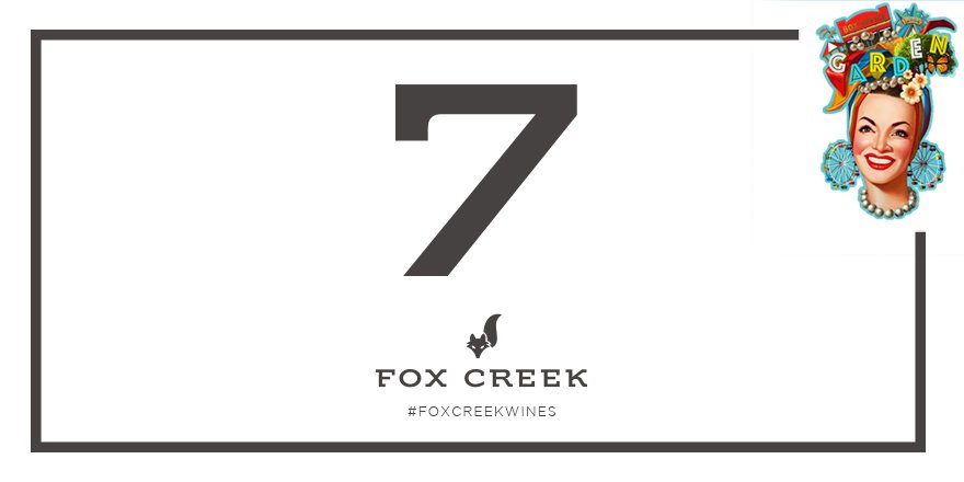 FoxCreekWine's tweet photo. 7 varietals in our Family range, 7 days to go before you can enjoy an infinite supply of #FoxCreekWines in @TheGardenofUD. https://t.co/OAvCFDTKrf #foxcreekinthegarden #sawines #GOUD18 #adelaide #seesouthaustralia #captureadelaide #glamadelaide #brandsouthaustralia #ichoosesa https://t.co/1b6ATbZwDG