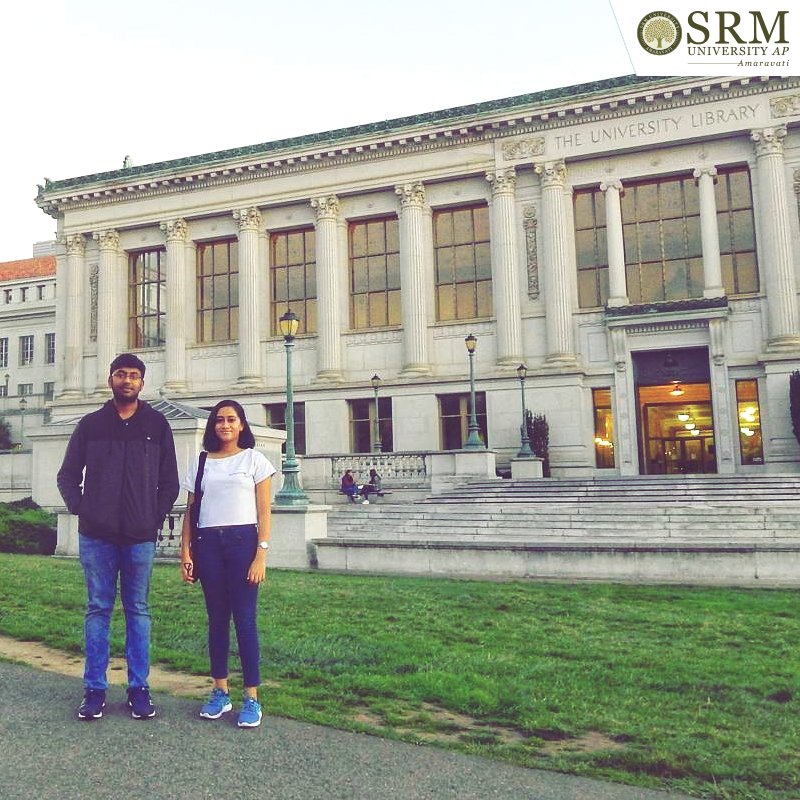 SRMAmaravati's tweet photo. Sharing a moment of joy as our students make way to the main library of UC Berkeley, the Doe Memorial Library.
At SRM AP, we believe in creating a cross-cultural learning environment with optimum exposure for students to explore their maximum potential.
#NextTechLab #UCBerkeley https://t.co/AD5VElhDCJ