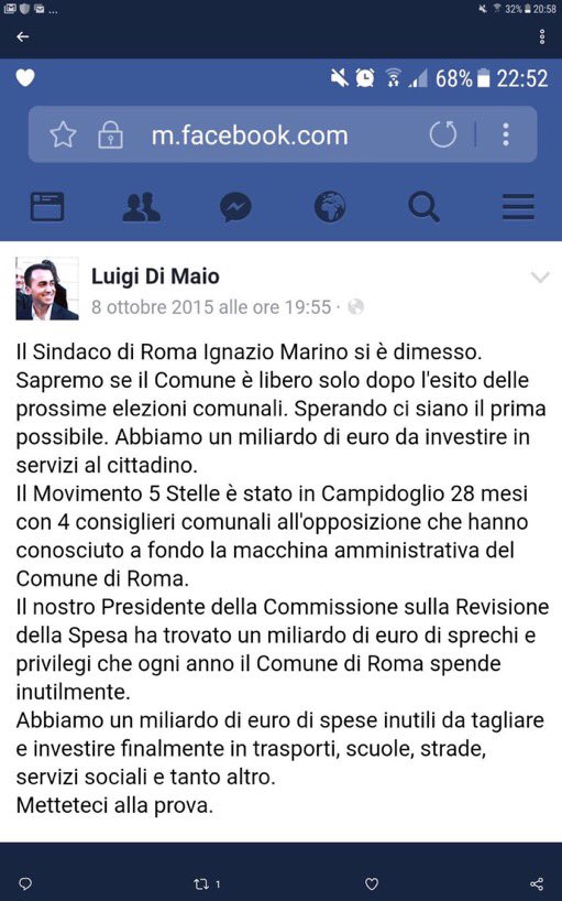 theStewieee's tweet image. Tentativo numero 81: buon giovedì lavorativo futuro premier @luigidimaio , le elezioni stanno arrivando, ci dimostri la sua proverbiale credibilità. Può dirci dov’è il miliardo di euro che lei diceva di aver trovato per Roma?  #chiediloaLuigi #M5S #ilmiliardo #Roma #credibilità