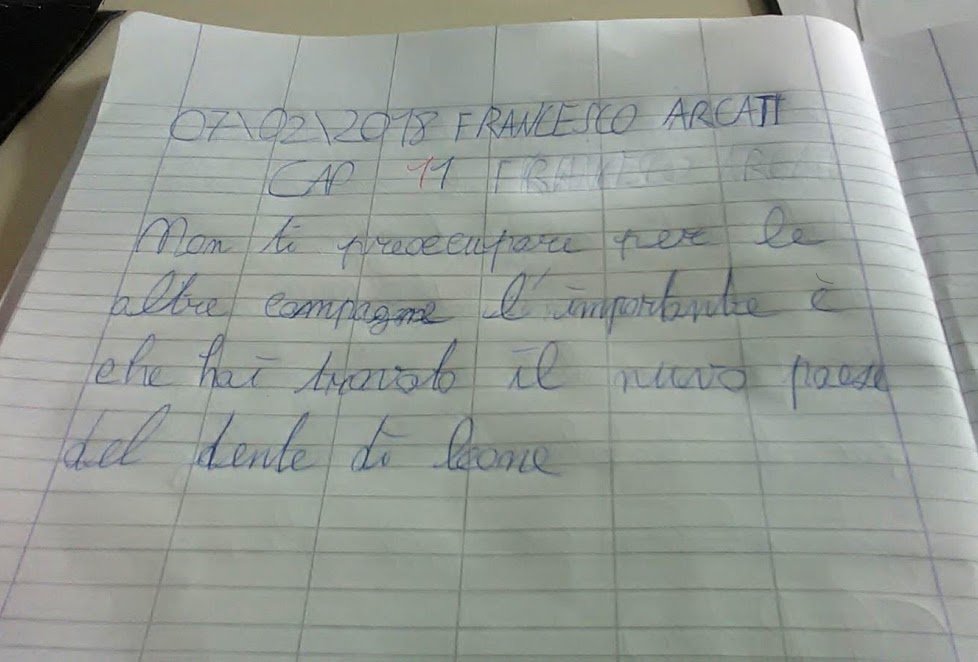 3sansperatorc's tweet photo. #Twlumaca/11 Riflessioni individuali https://t.co/J51xy455Xi