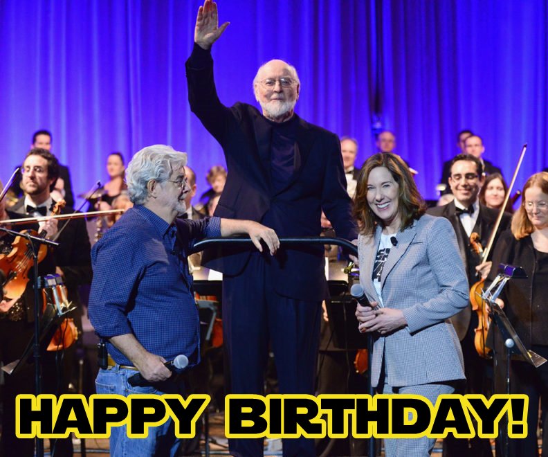 All of us at the SWU want to wish a very Happy Birthday to the man, the myth, the maestro... John Williams!! -B- 
