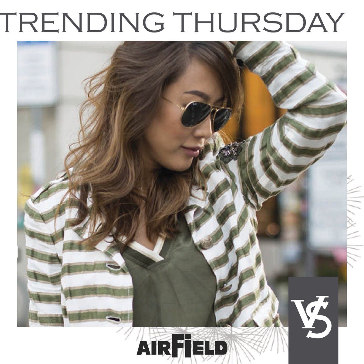 TRENDING THURSDAY | Stripe a pose met Airfield! #Airfield #VerschoorStore #VerschoorSliedrecht