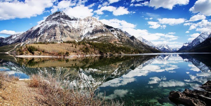 Waterton Lake, Alberta, Canada.