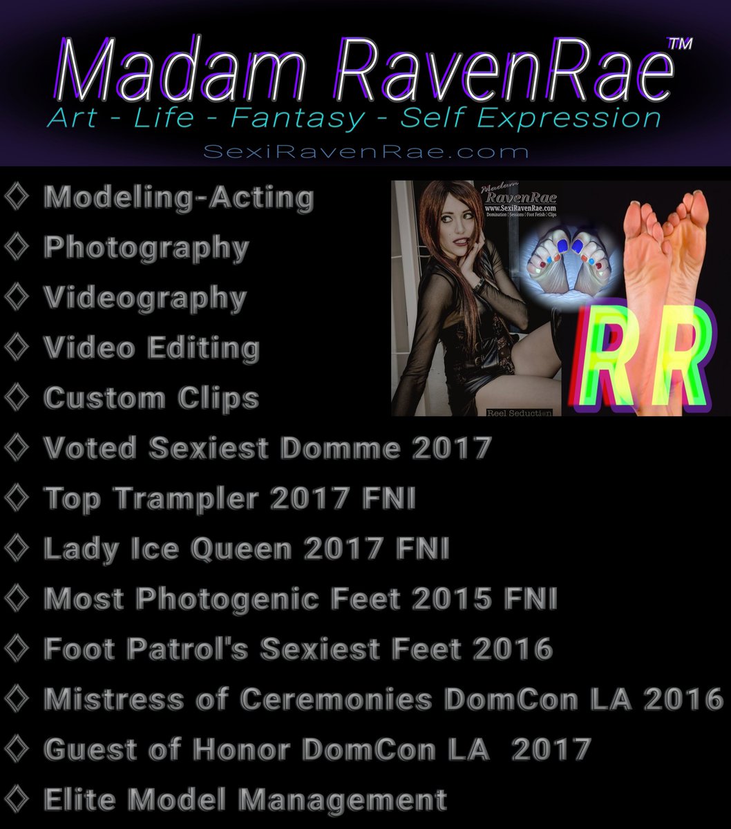 SexiRavenRae's tweet photo. https://t.co/2fRrckK7Eh 

#fetish
#kink
#bdsm #femdomme #sexy #RavensUnkindness #RavensConspiracy #RavensConstable 
#RavensNest https://t.co/sRMiso9azl