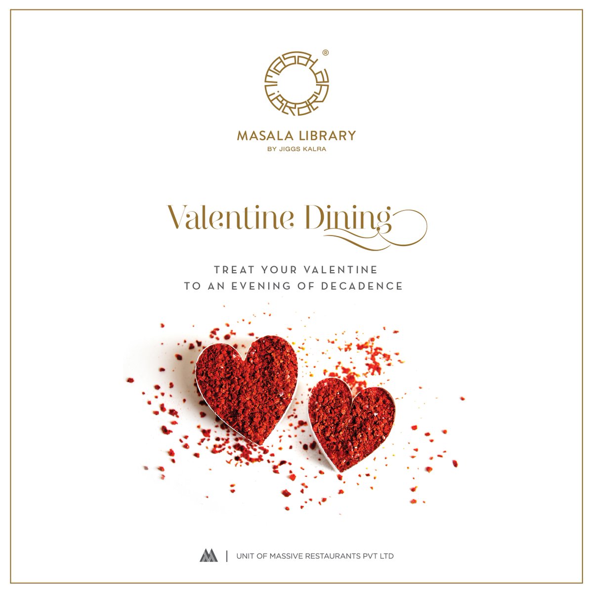 MasalaLibrary's tweet image. Express it through a scrumptious &amp;amp; bountiful culinary experience accompanied by exclusive drinks on this Valentine&apos;s Day at #MasalaLibraryByJiggsKalra, #Mumbai!
For Reservations Call: +91 8452900900 / 8454900900
#MasalaLibrary #FineDining #ValentinesDay