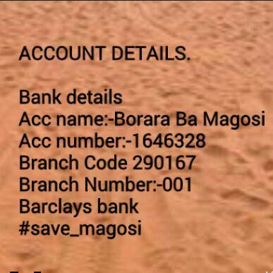 BwScarah's tweet image. #Savemagosi