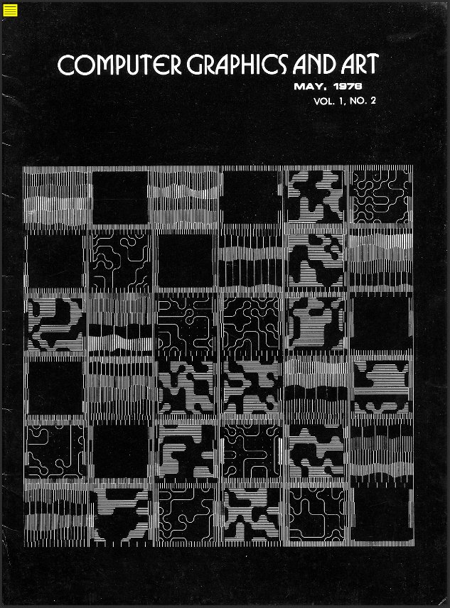 videodrome's tweet image. PSA: If you're into generative art, *please* look at recodeproject.com - such a wonderful site!
It has full PDFs of a generative art magazine that ran in the 1970's - some incredibly beautiful but unfortunately not well-known pieces inside.
#generativeArt #plottertwitter