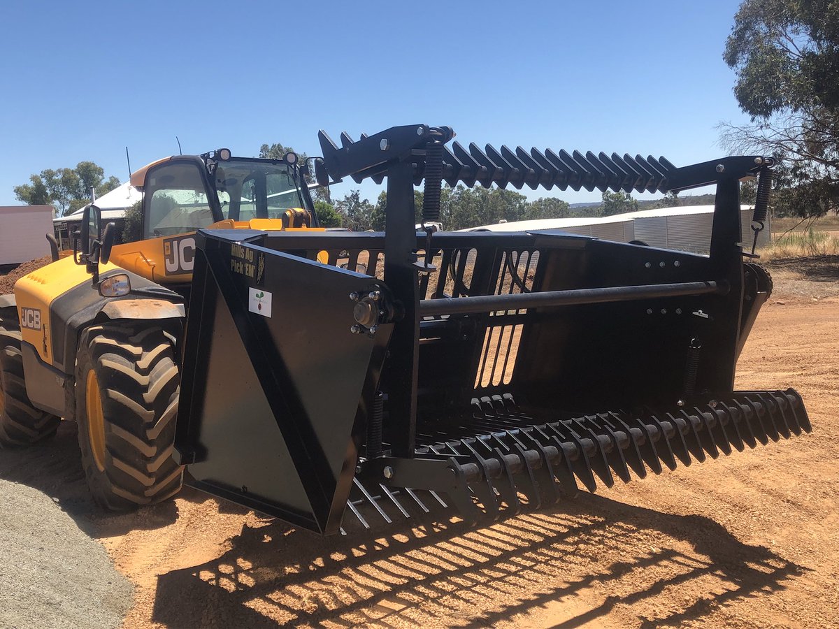 hillsag1's tweet photo. Rock Pickers for sale, have delivered to NSW before for $1400. Special February deal, we will cover the freight! #optiagsystems https://t.co/kFuSGe1uFj