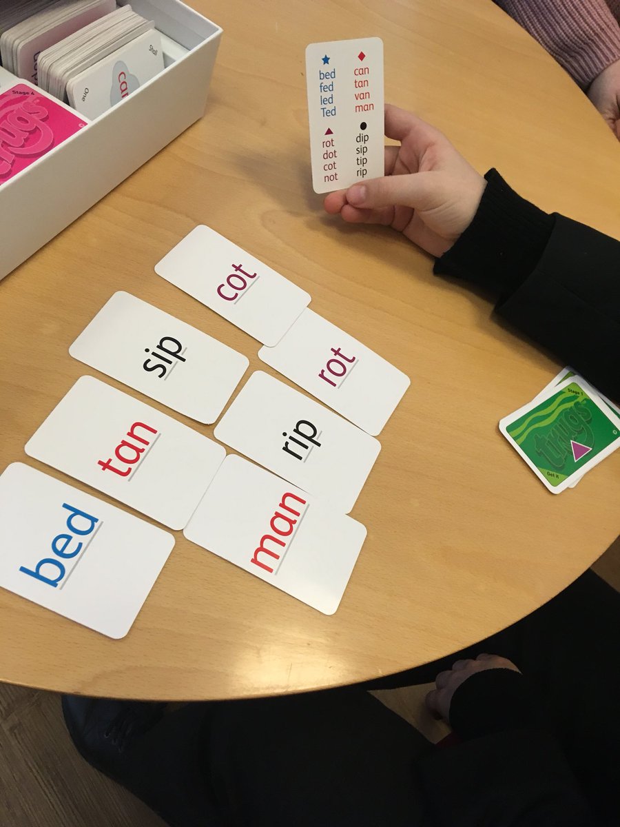 BurnhamParkEACT's tweet photo. Literacy intervention with @trugs_games This phonics reading game is going down a treat with KS3 Aspire groups! #BestProgress #Always https://t.co/rIqdrXtdML