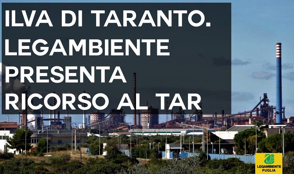 #Ilva di #Taranto, #Legambiente presenta ricorso al #Tar nel tentativo di ampliare le garanzie per la #salute e l’#ambiente. Necessario chiedere e attuare gli interventi di miglioramento al #PianoAmbientale ► goo.gl/4PFEP9